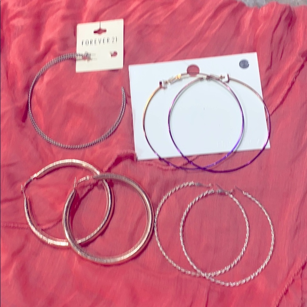 Hoop earring bundle 😎⭐️